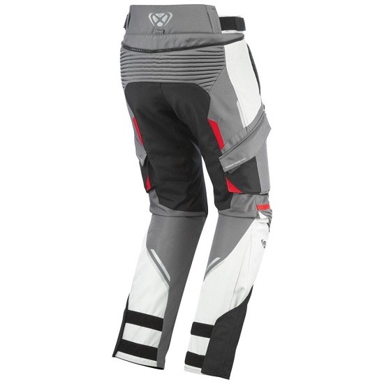 PANTALÓN IXON MIDGARD GRIS, NEGRO Y ROJO