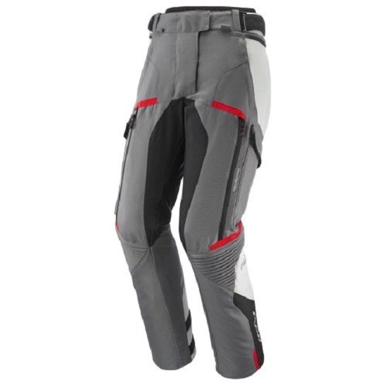 PANTALÓN IXON MIDGARD LADY GRIS, NEGRO Y ROJO