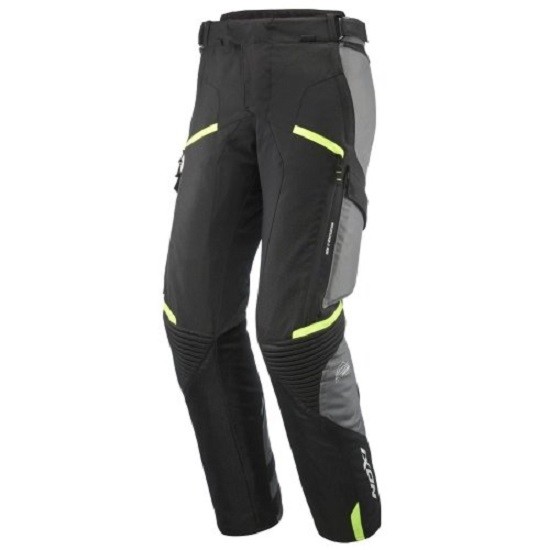 PANTALÓN IXON MIDGARD NEGRO, GRIS Y AMARILLO