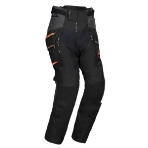 PANTALÓN IXON RAGNAR NEGRO, ANTHRACITE Y NARANJA