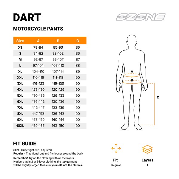 PANTALÓN OZONE DART NEGRO