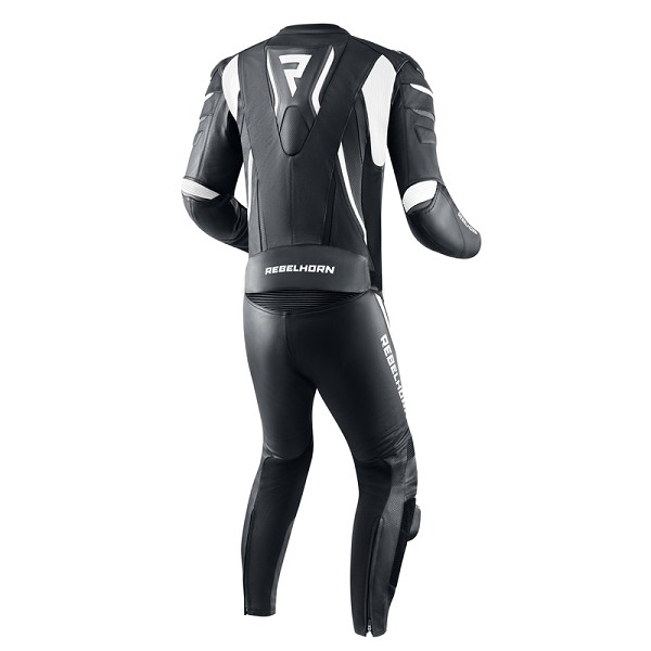 PANTALÓN REBELHORN DE CUERO FIGHTER BLANCO