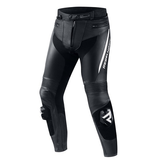 PANTALÓN REBELHORN DE CUERO FIGHTER BLANCO