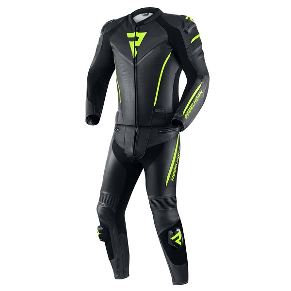 PANTALÓN REBELHORN DE CUERO FIGHTER FLUOR