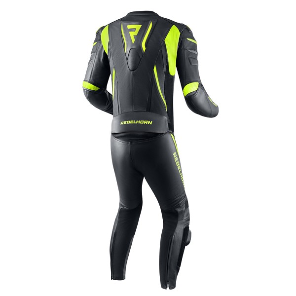PANTALÓN REBELHORN DE CUERO FIGHTER FLUOR