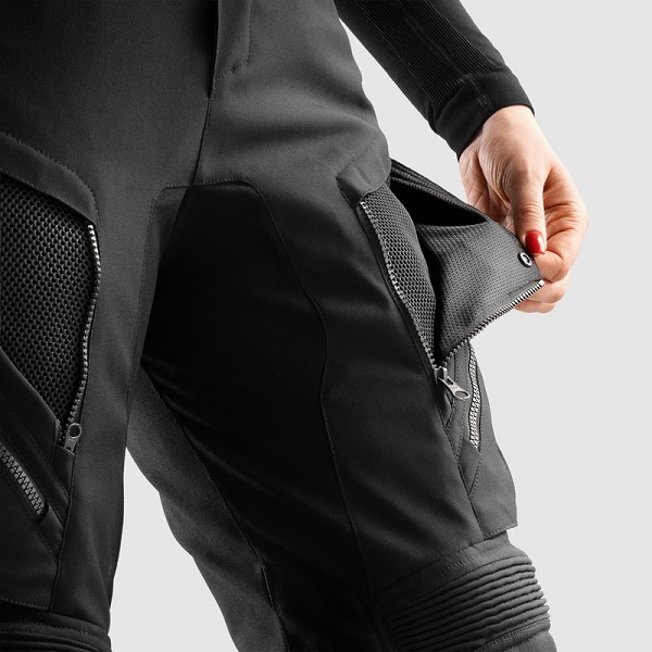 PANTALÓN REBELHORN HARDY 3.0 TP MUJER NEGRO