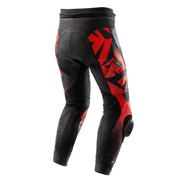 PANTALON REBELHORN INFERNO NEGRO, ROJO Y AZUL