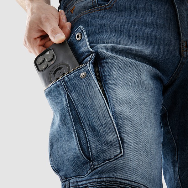 PANTALÓN REBELHORN VANDAL MONO AZUL