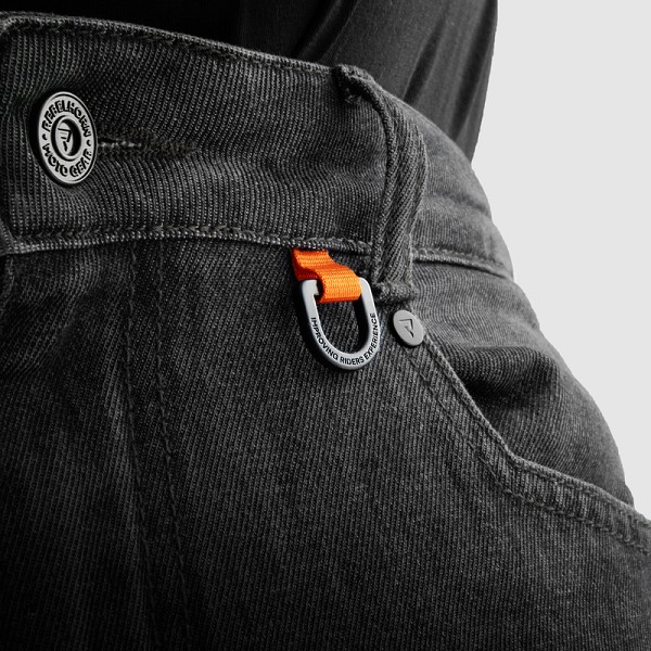 PANTALÓN REBELHORN VANDAL MONO BLACK LARGO