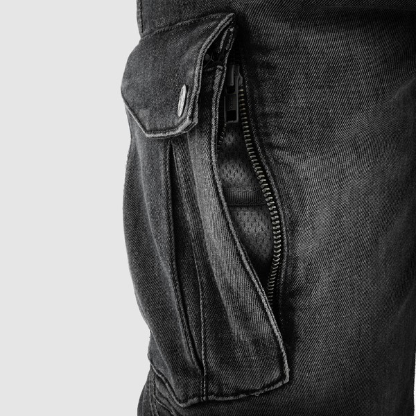 PANTALÓN REBELHORN VANDAL MONO BLACK LARGO