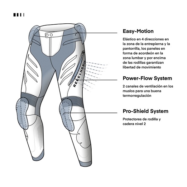 PANTALÓN REBELHORN VELOCE