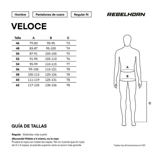PANTALÓN REBELHORN VELOCE