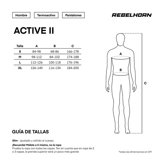 PANTALÓN TERMICO REBELHORN ACTIVE II