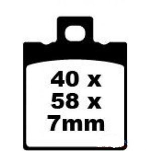 PASTILLA DE FRENO EBC FA047HH