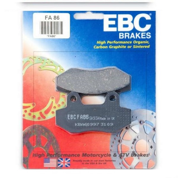 PASTILLA DE FRENO EBC FA086