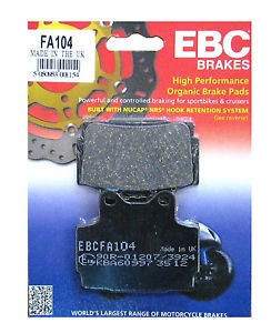 PASTILLA DE FRENO EBC FA104