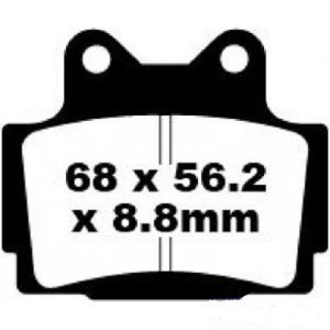 PASTILLA DE FRENO EBC FA104