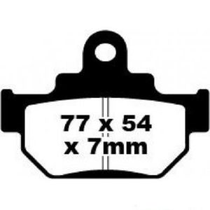 PASTILLA DE FRENO EBC FA106TT