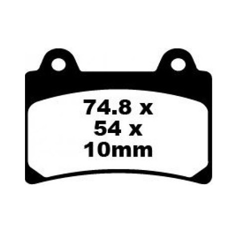 PASTILLA DE FRENO EBC FA123HH