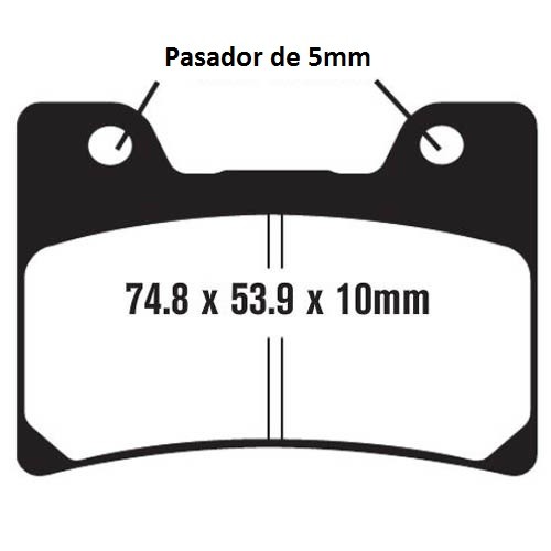 PASTILLA DE FRENO EBC FA160