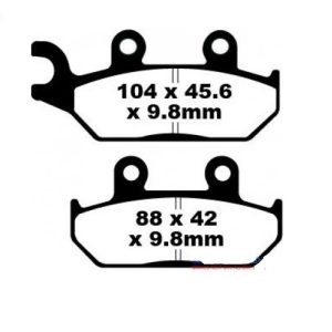 PASTILLA DE FRENO EBC FA172R