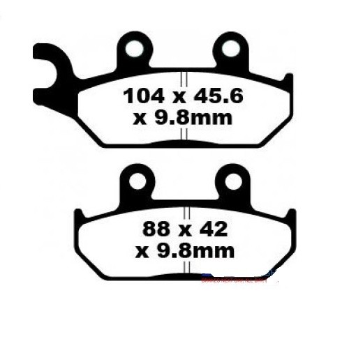 PASTILLA DE FRENO EBC FA172R