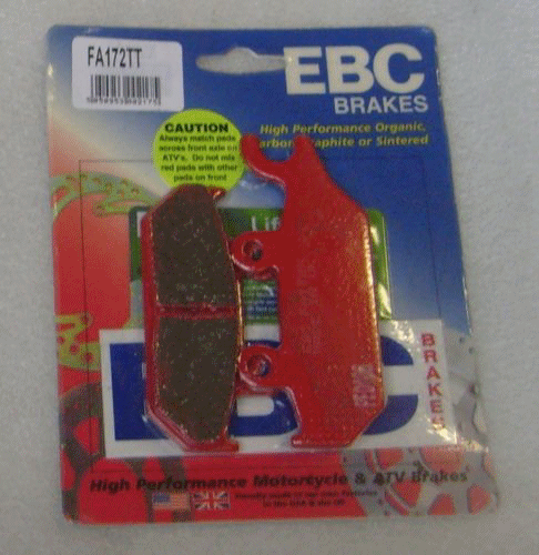 PASTILLA DE FRENO EBC FA172TT