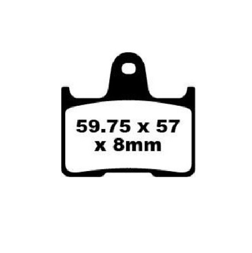 PASTILLA DE FRENO EBC FA254