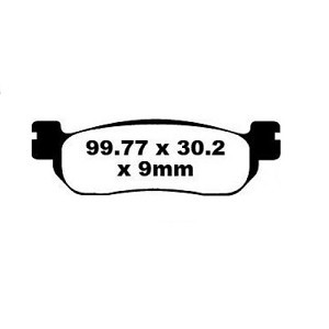 PASTILLA DE FRENO EBC FA275