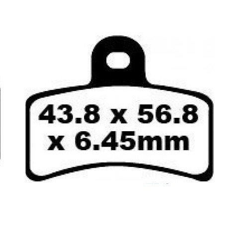 PASTILLA DE FRENO EBC FA291