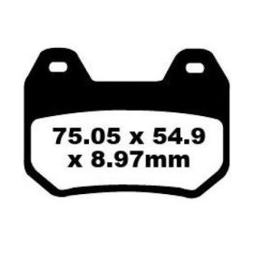 PASTILLA DE FRENO EBC FA304HH