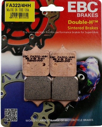 PASTILLA DE FRENO EBC FA322/4HH