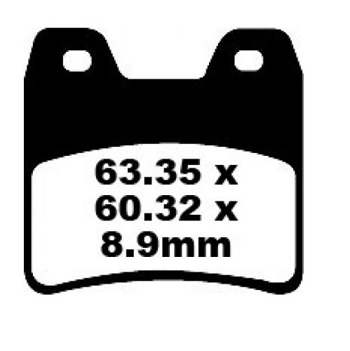 PASTILLA DE FRENO EBC FA348