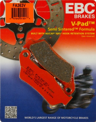 PASTILLA DE FRENO EBC FA363V