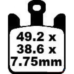 PASTILLA DE FRENO EBC FA369/4HH