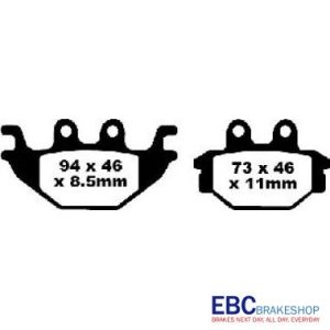 PASTILLA DE FRENO EBC FA377