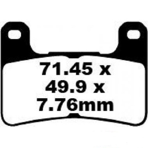 PASTILLA DE FRENO EBC FA379HH