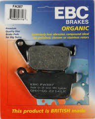 PASTILLA DE FRENO EBC FA387