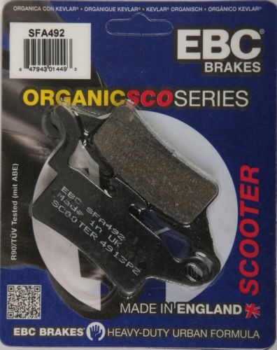 PASTILLA DE FRENO EBC FA492