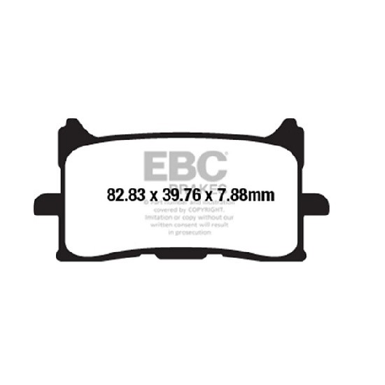 PASTILLA DE FRENO EBC FA679HH
