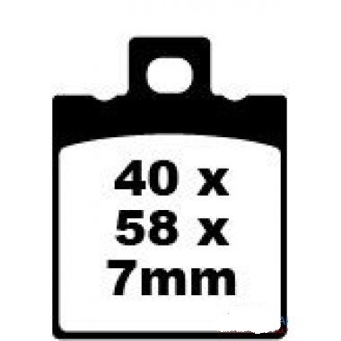 PASTILLA DE FRENO EBC SFA047HH