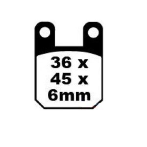 PASTILLA DE FRENO EBC SFA115HH