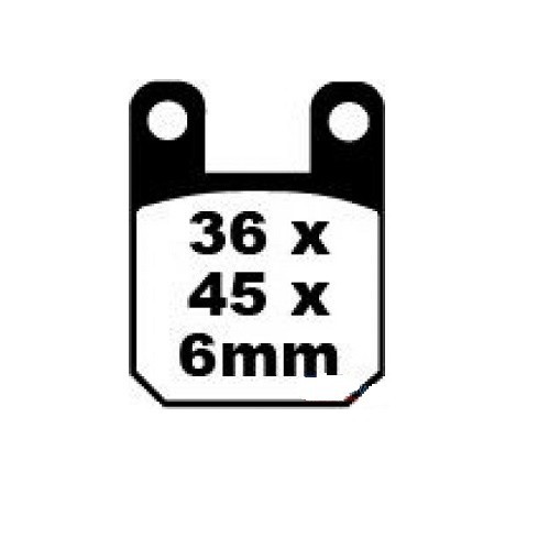 PASTILLA DE FRENO EBC SFA115HH