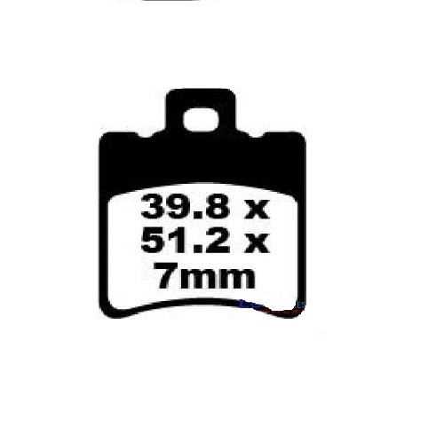 PASTILLA DE FRENO EBC SFA193HH