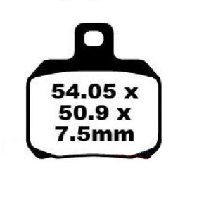 PASTILLA DE FRENO EBC SFA266HH
