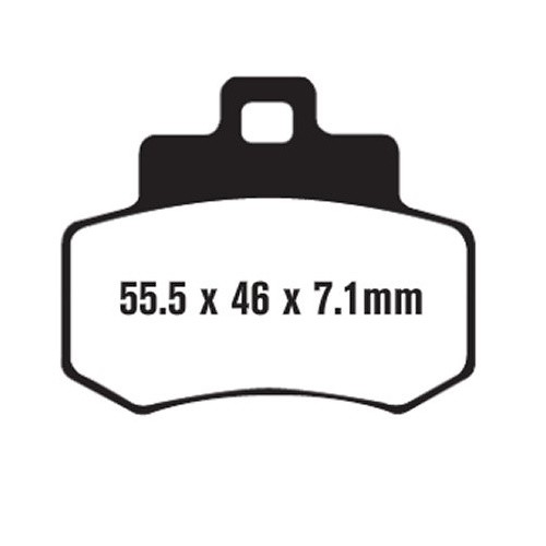 PASTILLA DE FRENO EBC SFA356