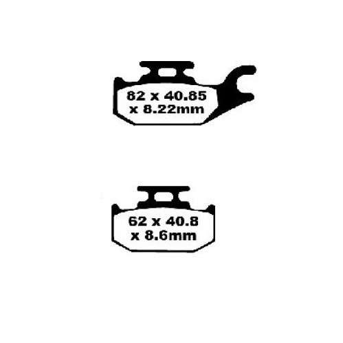 PASTILLA DE FRENO EBC SFA413