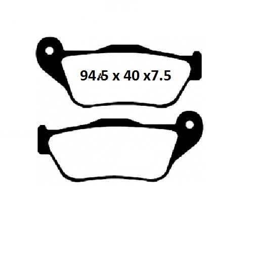PASTILLA DE FRENO EBC SFA430HH