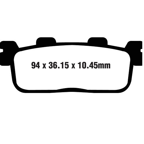 PASTILLA DE FRENO EBC SFA607HH