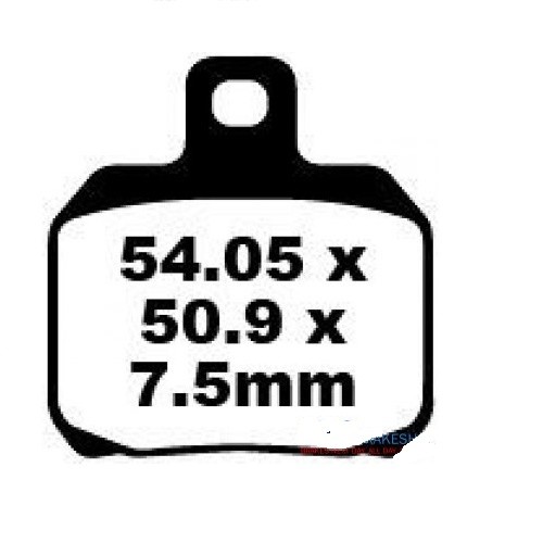 PASTILLA DE FRENO EBC SFAC266